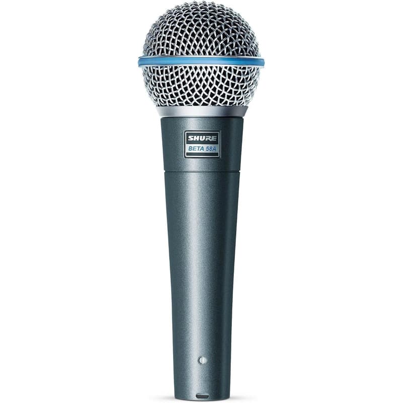 Shure Micrófono vocal BETA 58A - Micrófono dinámico supercardioide